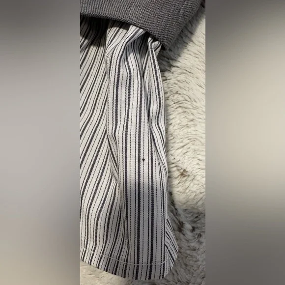 Sincerely Jules Striped Gray Bustier Corset Combination Top - Picture 11 of 12